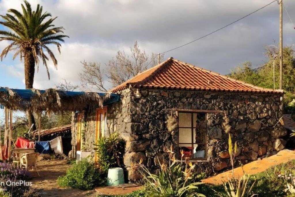 Casita En El Campo Con Vista Al Oceano Villa Tijarafe Exterior foto