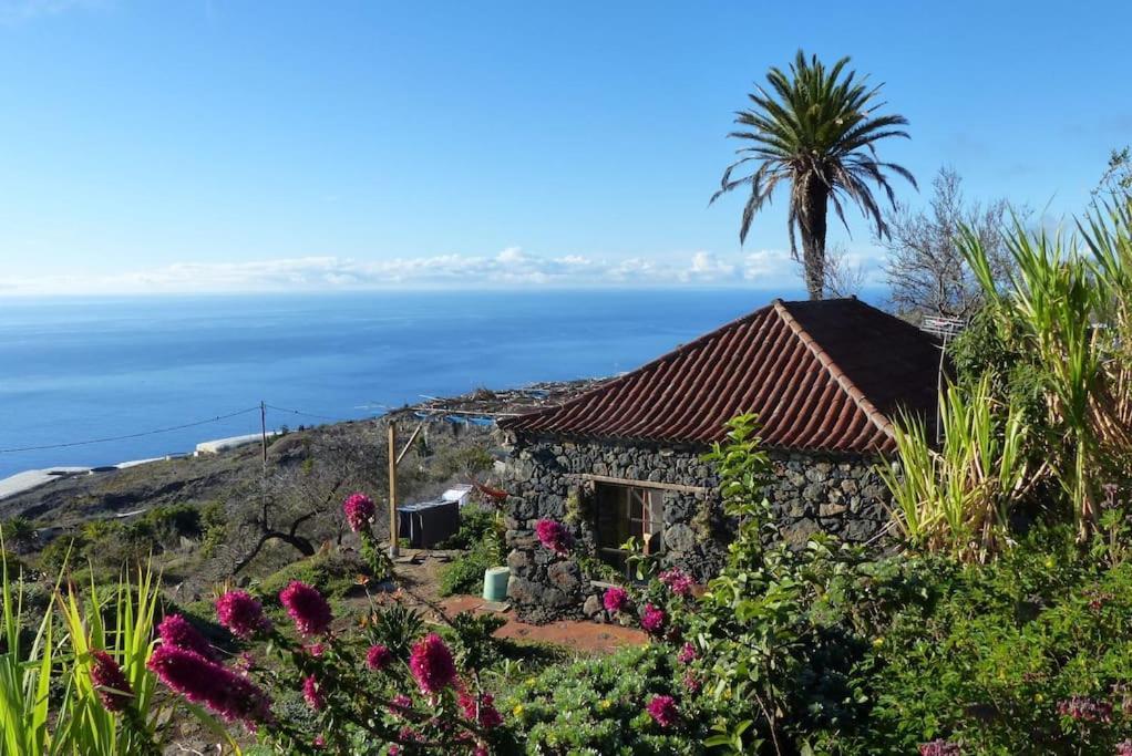 Casita En El Campo Con Vista Al Oceano Villa Tijarafe Exterior foto