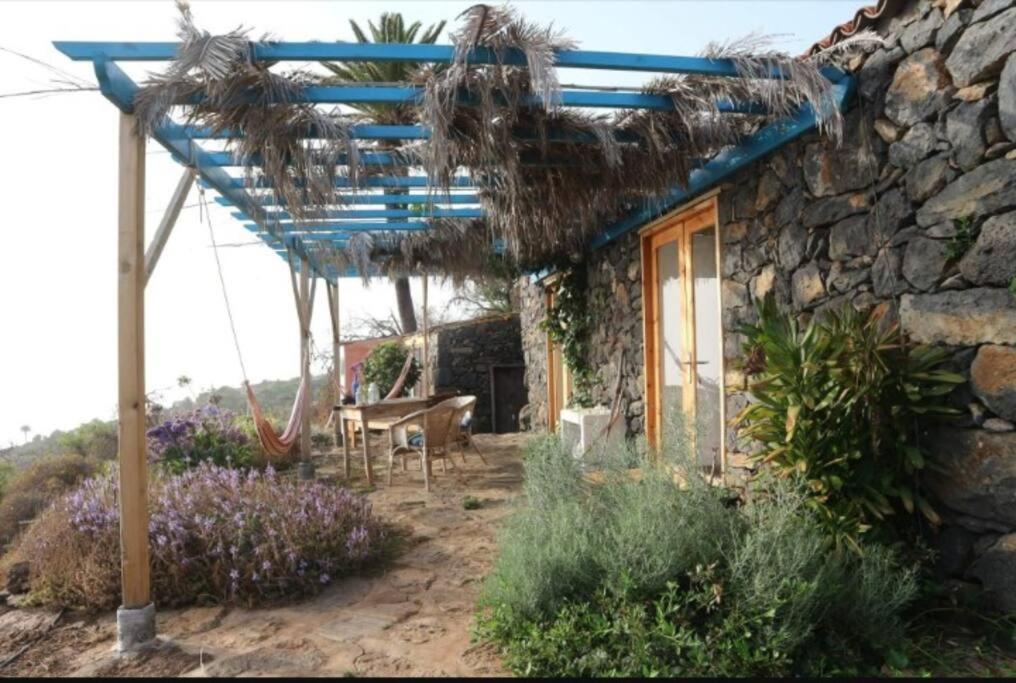 Casita En El Campo Con Vista Al Oceano Villa Tijarafe Exterior foto