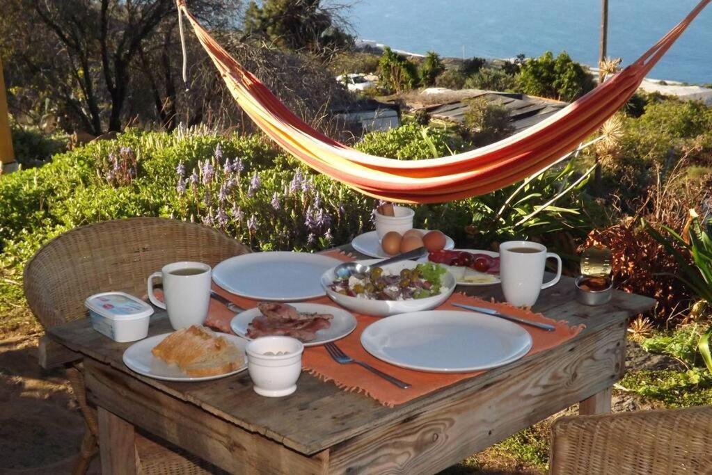 Casita En El Campo Con Vista Al Oceano Villa Tijarafe Exterior foto