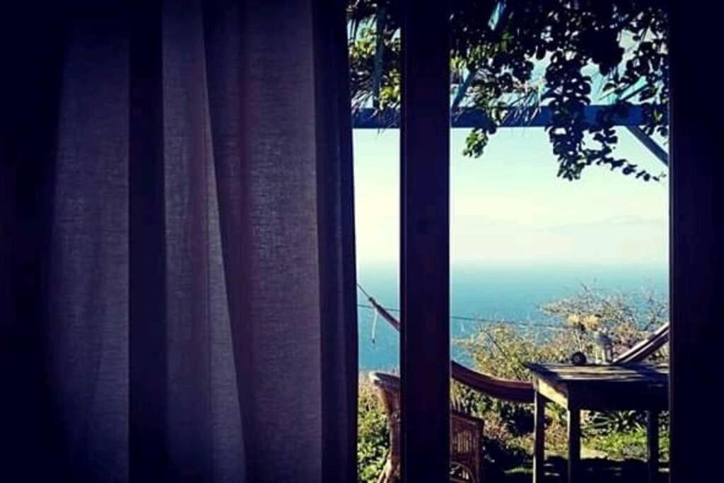 Casita En El Campo Con Vista Al Oceano Villa Tijarafe Exterior foto