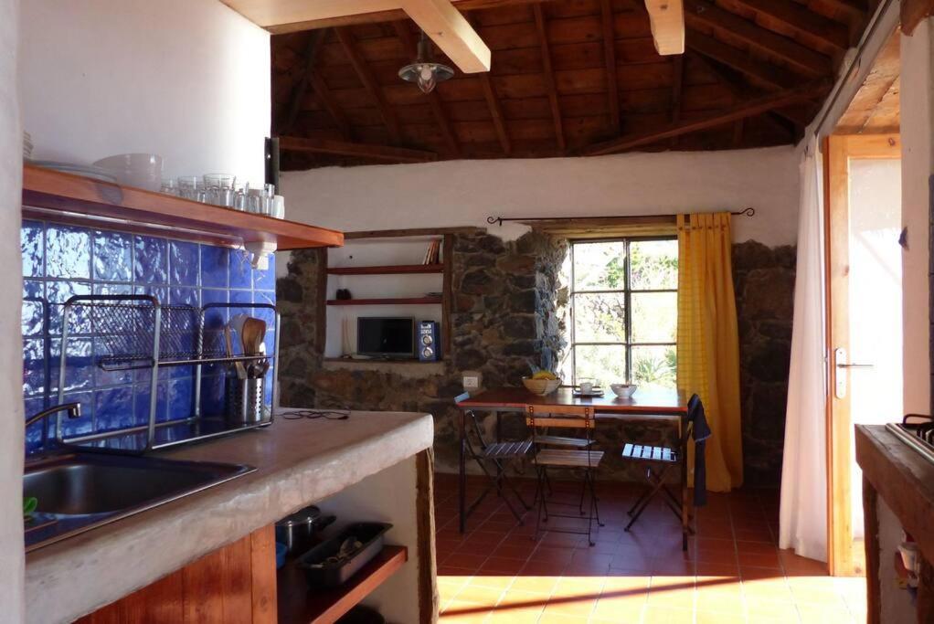 Casita En El Campo Con Vista Al Oceano Villa Tijarafe Exterior foto