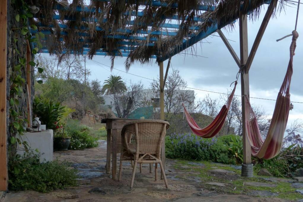 Casita En El Campo Con Vista Al Oceano Villa Tijarafe Exterior foto