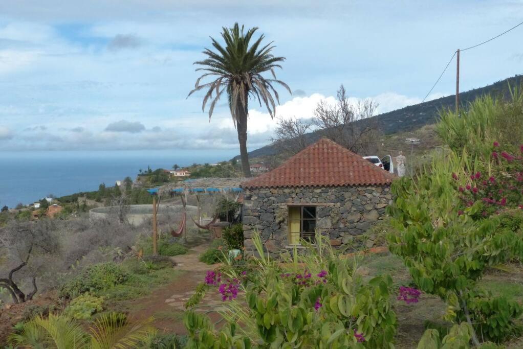 Casita En El Campo Con Vista Al Oceano Villa Tijarafe Exterior foto