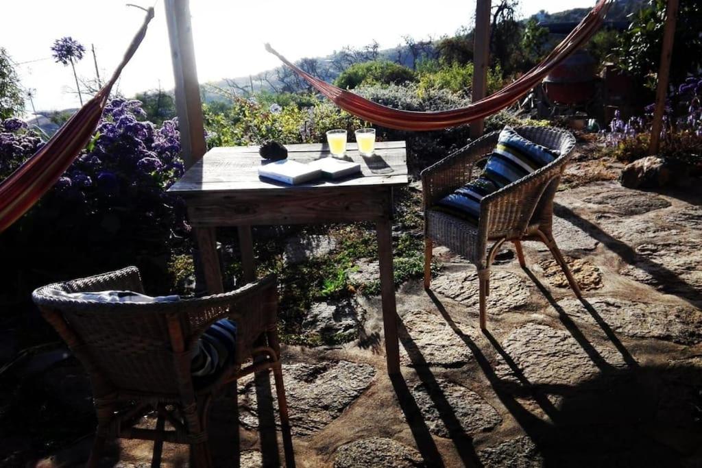 Casita En El Campo Con Vista Al Oceano Villa Tijarafe Exterior foto