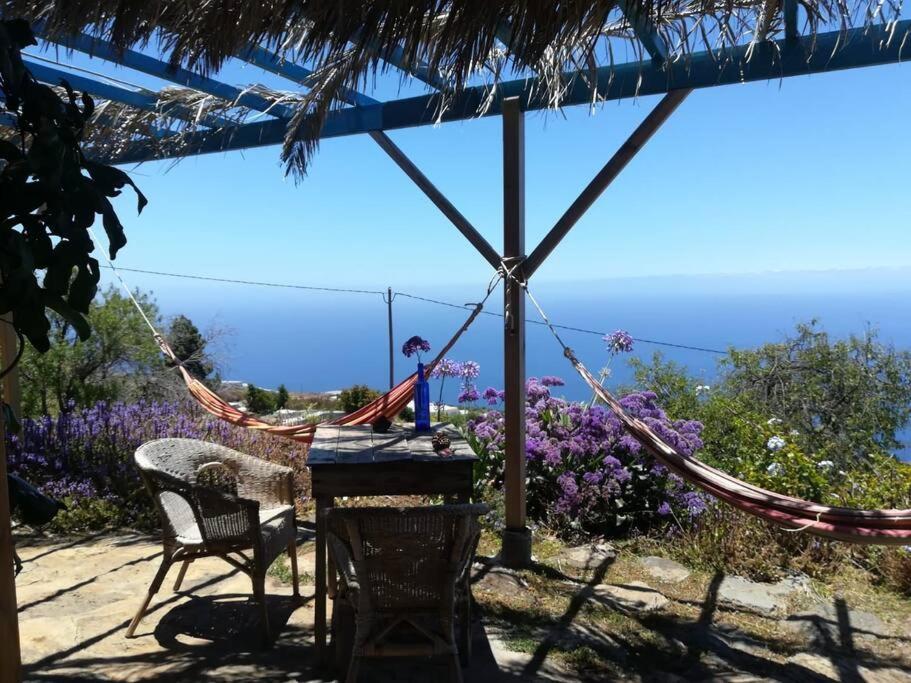 Casita En El Campo Con Vista Al Oceano Villa Tijarafe Exterior foto